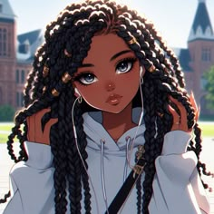 Foto Top, Disney Princess Artwork, Black Woman Artwork, Black Couple Art, Girly Dp, Goddess Braids Hairstyles, Best Anime Drawings, Black Cartoon Characters, Black Art Painting