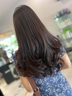 Perm Ends Of Hair, Digital Perm Long Hair, Asian Perm, Long Perm, Asian Long Hair, Royal Hair, Digital Perm