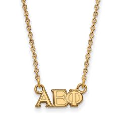 Show your greek life spirit with this Alpha Epsilon Phi Sorority necklace. It is crafted with yellow gold plated silver and is 18 Inches in length. The pendant is 5.75mm in width and 14mm in height (0.23 in x 0.55 in) and dangles from a 1.25mm wide cable chain. We are a certified Collegiate jewelry retailer and this authentic item is licensed by the Alpha Epsilon Phi Sorority and Greek Life. This pendant necklace is made the USA. Letters Necklace, Alpha Epsilon Phi, Short Pendant Necklace, Greek Letters, Bow Jewelry, Greek Life, Small Pendant, Letter Necklace, Jewelry Companies