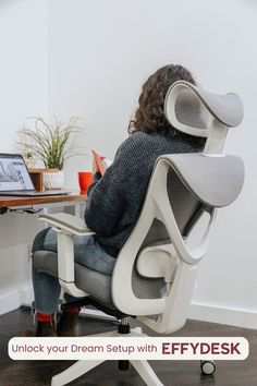 Our signature collection of electric standing desks and ergonomic office chairs are well-equipped to improve your mood, posture and maximize efficiency in the workplace — wherever that may be for you. #officedecor #modernhome #workfromhome #smallhomeoffice #moderndesign #aesthetic #professionaloffice #decor #standingdesk #homedecor #desksetup #minimalistbedroom #minimalistic #minimalist #modern #homeoffice #workspace #worksetup #aestheticdesk #minimalism #deskideas #idea #howto #summer #spring Home Office Set Up