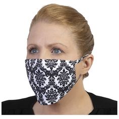 Adult / Child / Teen Breathable Washable Printed Face Mask, Face Cover, Double Layer, Stretches to Fit. Printed on one side in the US. Pattern continues from the front of the mask to over the ears to create a uniform look on the face. Double layer breathable fabric stretches over the face comfortably. Fabric ear loops can be softer than elastic on the ears for less irritation. Binding on the top and bottom of the mask adds durability and creates a softer fit. Machine wash. 95% polyester and 5% Sore Throat Relief, Black Fountain, Face Mask Black, Feeding Kids, Puzzle Set, Mask Face, Candy Shop, Ear Loop, Face Cover