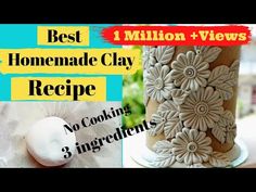 the best homemade clay recipe no cooking 3 ingredients