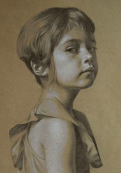 Aesthetic Candy, Drawing Children, Contemporary Drawing, Portraits Drawing, Portraiture Art, Art Charcoal, Art Female