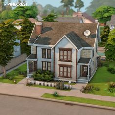 Sims 4 Starter Family Home, Sims 4 Floorplan Starter Home, Sims 4 Poor House, Sims 4 20x15 House, Family Home Exterior, Sims 4 Restaurant, Sims Decor, The Sims 4 Lots