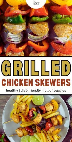 If you're looking for an easy, tasty, and healthy meal that's sure to please everyone at the dinner table, look no further! These Grilled Chicken Skewers are sure to do the trick! With minimal preparation and just a few simple ingredients, you'll be able to enjoy mouthwatering, succulent chicken skewered over hot coals in no time. Your family will love the crispy, golden-brown exterior and the tender, juicy center of this delicious dish. Hot Coals, Citrus Chicken, Chicken Skewers, How To Grill Steak