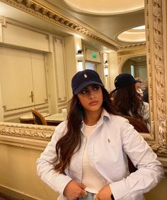 Polo Hat Aesthetic, Ralph Lauren Ball Cap Outfit, Ralph Lauren Baseball Cap Outfit, Polo Ralph Lauren Hat Outfit, Polo Ralph Lauren Women Outfits Casual, Polo Beanie Outfit, Ralph Lauren Cap Aesthetic, Polo Ralph Lauren Cap Outfit, Polo Cap Outfit Women