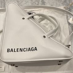 Brand New Balenciaga Purse Includes The Dust Bag And Original Tags Has A Detachable Strap Balenciaga City Logo Strap, Balenciaga Small City, Balenciaga Neo Classic, Balenciaga Purse, Balenciaga Wallet, Bags Balenciaga, Balenciaga Handbags, Balenciaga Logo, Studded Bag