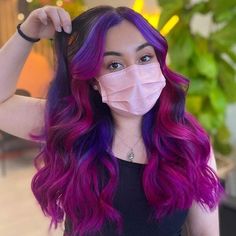 Unicorn Hair, Purple, Hair