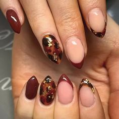 Brown French Tip Nails, Pink And White French, Tip Nail Ideas, French Tip Nail Ideas, Brown French Tip, Brown French, Brown Nails Design, Nail Looks, Tip Nails