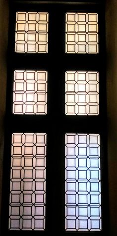 an image of a window that looks like it is made out of glass and has four squares