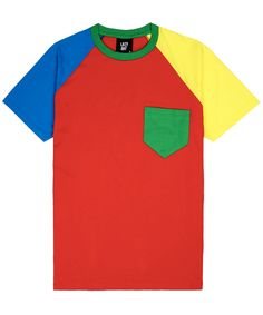 Lazy Oaf | Mork T-Shirt Ambient Advertising, Eccentric Clothes, Mens Long Shorts, Sixth Form Outfits, Fnaf Au, Streetwear For Men, Character Aesthetics, Lazy Oaf, Red Tee