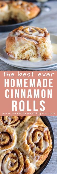 the best ever homemade cinnamon rolls