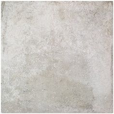 an image of a white tile floor textured with light gray paint and grungy stains