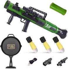 PRICES MAY VARY. 🔴This Is 100% Satisfaction - Great Gift for Birthday and Holidays for Students and Boys & Girls - Develop children's imagination,creativity.ability to collaborate and social skills - Great For Outdoor Play. 🔴It is a New Blasters & Foam play Toy, Includes rocket launcher, 3 safely LED foam rockets, pan target, loading bucket, double mirror, upper barrel, flashlight, and can provide 16FT (5M) range and realistic "BOOM" sound when launched. 🔴Kids military toys pretend play rocke Toy Rocket, Kids Play Spaces, Nerf Toys, Rocket Launcher, Cool Pictures For Wallpaper, Gamer Humor, Best Kids Toys, Gift For Boys, Toy Brand