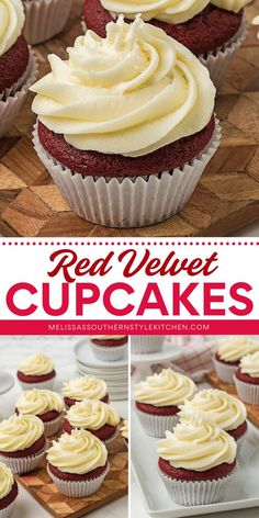 These Red Velvet Cupcakes are the perfect Valentine’s Day dessert! Made from scratch with extremely coveted flavors, these chocolate cupcakes will win hearts in no time!