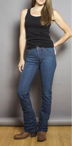 Kimes Ranch, Farm Clothes, Types Of Jeans, White Charcoal, Cowgirl Style, Mid Rise Jeans, Relaxed Style, Western Wear, Navy And White