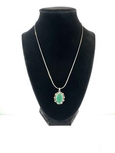 This beautiful pendant necklace is a true piece of history. Crafted by the renowned brand AHS, it features a stunning aventurine stone set in 925 silver. The intricate design and attention to detail make this pendant a true work of art. Perfect for any jewelry collection, this pendant is sure to make a statement. Whether you're dressing up for a special occasion or simply adding some flair to your everyday outfits, this pendant is a must-have. Don't miss out on the opportunity to own this unique piece of jewelry. Beautiful Pendant Necklace, Aventurine Stone, Intricate Design, Stone Settings, Vintage Sterling Silver, Everyday Outfits, Favorite Jewelry, Unique Pieces, Jewelry Necklace Pendant