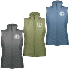 The perfect vest for all the ladies. This Ladies Quilted Vest is great for colder weather! Take it skiing or layer it with a long sleeve shirt! Add a monogram for a personalized touch!


100% polyester MicroTec woven face
Made from Repreve® recycled polyester quilting for lightweight warmth
Water resistant
Front antique nickel zipper and storm flap
Side seam pockets
Holloway logo on bottom right
Woven label A Monogram, Outerwear Vest, Quilted Vest, Canada Goose Jackets, Cold Weather, Long Sleeve Shirt, Skiing, Sleeve Shirt, Quilting