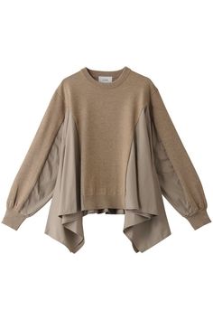 일본 패션, Blouse Casual Fashion, Women Blouses Fashion, Trendy Fashion Tops, Recycled Fashion, Knit Tops, Fashion Design Clothes