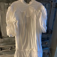 #Cottage Core Dress Size Small Cotton, Sleeves Are 3/4 Length, Boutique, Vintage #Gunnysax Cottage Core Vintage, Cottage Core Dress, Vintage Dress, Cottage Core, Vintage Dresses, Colorful Dresses, Color White, Cottage, Long Sleeve Dress