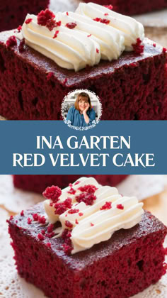 Ina Garten Red Velvet Cake Cake Made With Cake Flour, Homemade Red Velvet Cake, Red Velvet Cakes, Best Red Velvet Cake, Velvet Cakes, Velvet Cake Recipes, Red Velvet Cake Recipe, Cake Recipes Easy Homemade, Fruitcake Recipes