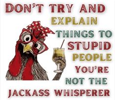 Chickens Images, Rooster Sayings, Funny Chickens, Funny Day Quotes, Chicken Signs, Irish Quotes, Mom Life Quotes