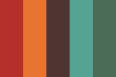 an orange, green and brown striped background