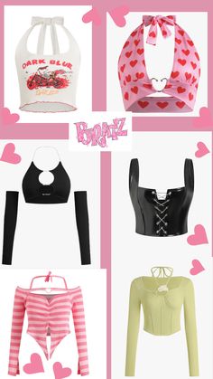 Y2k Bratz Fashion, Bratz Clothes Outfits, Bratz Style Inspiration Outfits, Brats Clothes, Brats Inspired Outfits, Bratz Style Inspiration, Bratz Fashion Inspiration, Bratz Outfits Style, Bratz Outfits Inspiration