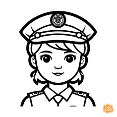 illustration of Amazing police coloring Fun Police, Question Paper, Law Enforcement