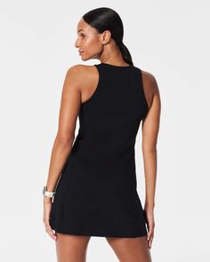 Do it all—in a dress. Our 4-way stretch racerback dress includes a smoothing bodysuit with built-in Booty Boost® shorts that are easy to pull off when nature calls. Plus, we designed it with a front zip closure for adjustable coverage and a hidden pocket for securing your keys, card and phone. Zip Front Dress, Diff Eyewear, Cami Nyc, Tony Bianco, Racerback Dress, Get Moving, Jonathan Simkhai, Solid & Striped, Hidden Pocket