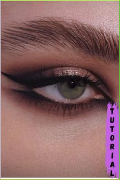 This double winged eyeliner look tutorial combines the #earthytones trend into one dramatic look by @NatashaDenonaus . It was achieved with the #minidream eyeshadow palette. Obsessed with the 2 tones of the matte #browneyeshadow used here.
#doublewingeyeliner #smokeyeyemakeup #earthytones #euphoriamakeup #makeuptutorial #tutorial Brown Eye Makeup Eyeliner, Two Tone Makeup, Large Winged Eyeliner, Small Black Winged Eyeliner, Step By Step Eye Makeup Tutorial, Full Glam Eyeshadow Looks, Double Winged Eyeliner Hooded Eyes, 60s Makeup Tutorial Hooded Eyes, Double Eyeliner Tutorial