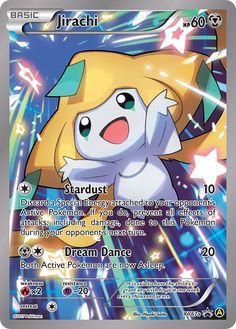 a card with an image of a stardust character