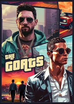 the poster for the upcoming movie, the goats