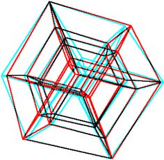 an image of a 3d cube with lines going through the top and bottom part,