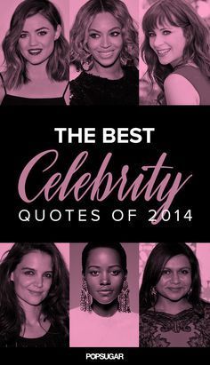 the best celebrity quotes of 2014