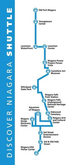 a blue and white train map with the names of its stations