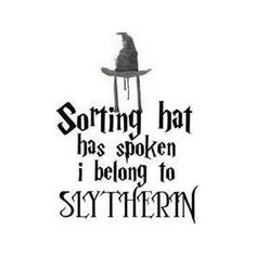 Slytherin Quotes, House Slytherin, Horned Serpent, Slytherin Harry Potter, Slytherin House, Potter Facts, Slytherin Aesthetic, Sorting Hat