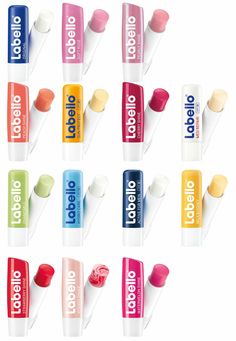 Labello Lip Balm, Lip Balm Collection, Flavored Lip Balm, Makeup Items, Lip Oil, Lip Care, Makeup Skin Care