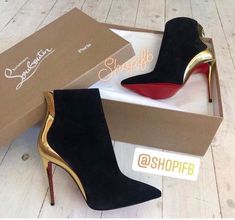 Hot Shoes Heels & Wedges, Louboutin Heels Outfit Classy, Louboutin Boots, Christian Louboutin Boots, Shoes Heels Classy, Classy Shoes, Christian Louboutin Heels, Louboutin Heels, Heels Classy