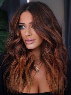 Red Highlights, Queen Hair, Hair Makeover, Brown Blonde Hair, Hair Inspiration Color, Ginger Hair, Hair Color Trends