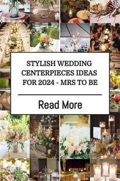 wedding centerpieces ideas for 2014 - mrs to be featured in the book read more