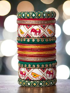 Thread Bangles Making, Gold Jewelry Outfits