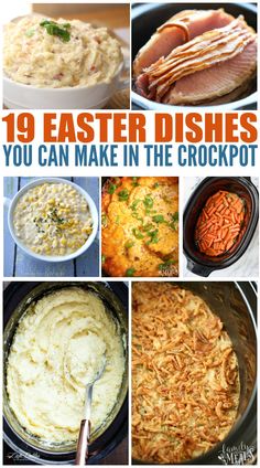 the top ten easter dishes you can make in the crockpot