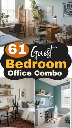 the best bedroom office combos for small spaces in your home or apartment are here