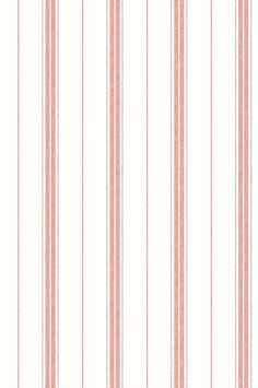 704-34 Nils light red, Villa Dalar√∂ by Sandberg Wallpaper Scalamandre Wallpaper, Room Looks, Sandberg Wallpaper, Pajama Pattern, Mask Pattern, Red Rooms, We Are Family, Print Wallpaper, Red Stripe