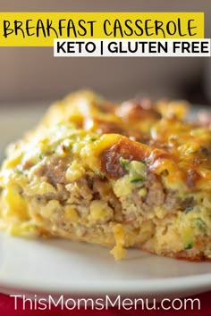 this breakfast casserole is keto i gluten free