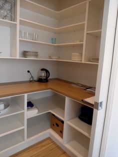 an image of a small pantry on pinterest