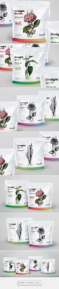 the packaging design is designed to look like flowers