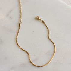 Dainty Gold Bracelet - Featuring a beautiful S chain bracelet, dainty and great for everyday wear - Lengths: 6.25" + 3" Extender - Base Material: High Quality Gold Filled Stainless Steel - Finish: 18K Gold - Nickel Free and Tarnish Free - All our jewelry is packaged in gift ready boxes. If you would like multiple items from your order packaged separately please let us know! © 2023 Generation of Daughters Snake Chain Gold, Serpent Bracelet, Basic Bracelet, Dainty Gold Bracelet, Bracelet Elegant, Bracelet Dainty, Dainty Chain, Elegant Bracelet, Chain Gold