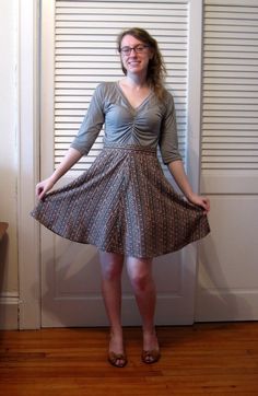 Naughty Sewing, Hollyburn Edition | Dressing the Role Hollyburn Skirt, I Knew It, Skirt Pattern, Sewing Dresses, Flare Skirt, Sewing Pattern, Photo Sharing, Sewing Patterns